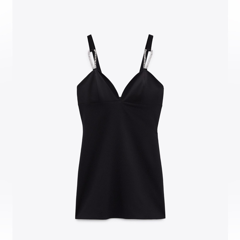 Zara Sparkly Strap Dress, NEVER WORN